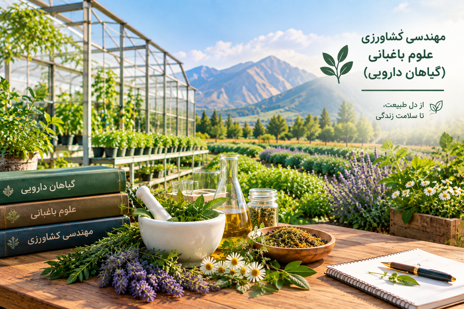 مهندسی کشاورزی و علوم باغبانی (گیاهان دارویی )
